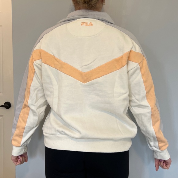 FILA sweatshirt with collar - Picture 3 of 14